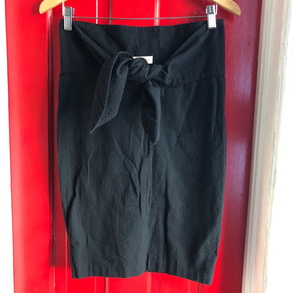 Mara Hoffman Black Pencil Skirt